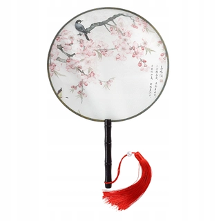 Ventilátor - 1 PC Chinese Fan kolo Fan tradícií