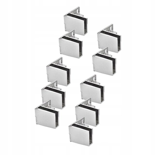 Závesy, pánty - 10 balení sklenené dvere Hinges sklenené dvere skrinky Hinger