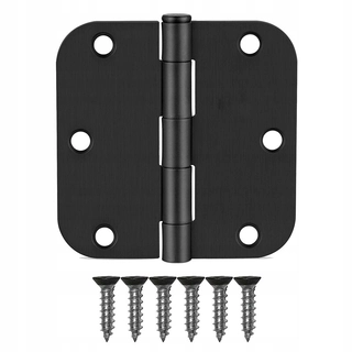 Závesy, pánty - 10pack Black Dvere Hinges 3,5 palca, 3 1/2 interiér D