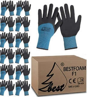 Záhradné oblečenie - Najlepšie rukavice F1 FOAM veľkosť 10 - XL 12 párov