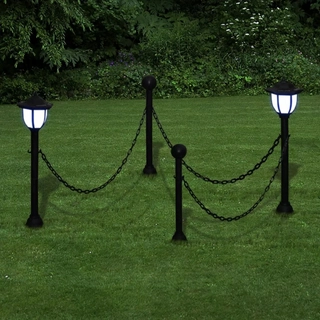 2 ks REŤAZOVÉ SOLÁRNE LED SVIETIDLÁ