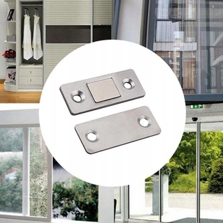 Zatvárač dverí - 2 ks Silná ultratenká magnetická západka pre