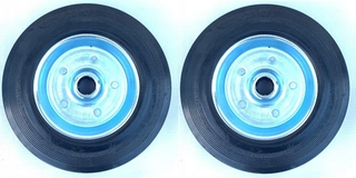 Rebrík - 2 x Koleso pri lešení 200 mm 20 cm Fi20 230 kg