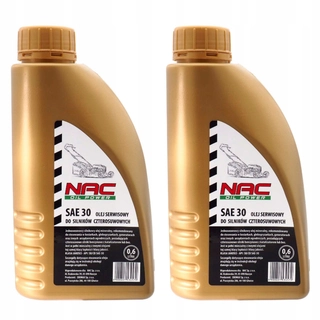 Olej do kosačky - Olej pre štvortaktné motory NAC SAE30 0,6L