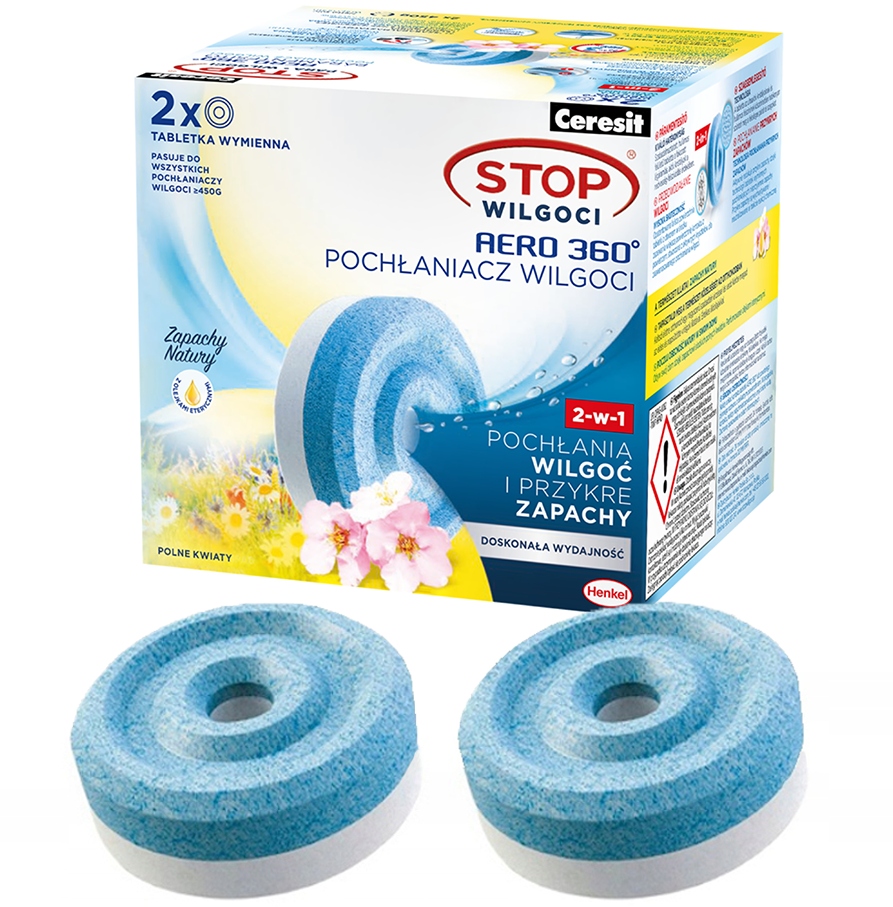 Ceresit Stop vlhkosti Aero 360 tabliet 2x450g