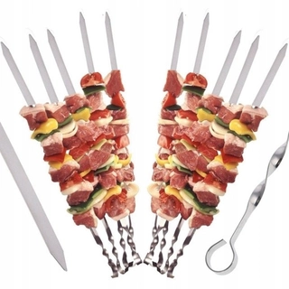40 CM ŠPERKY NA ŠPERKY BBQ Šašlik 10ks