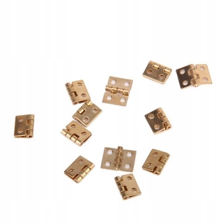 Závesy, pánty - 5x12 Gold Mini skrinka Miniatúrny záves
