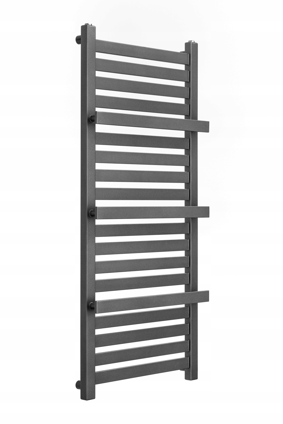 Lava 331 W vodný kúpeľňový radiátor 440 x 700 mm čierny, sivý
