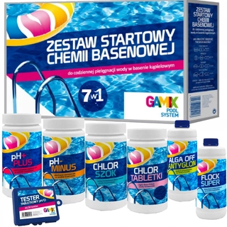 Bazénová chémia - Chlór Gamix sada 6 kg