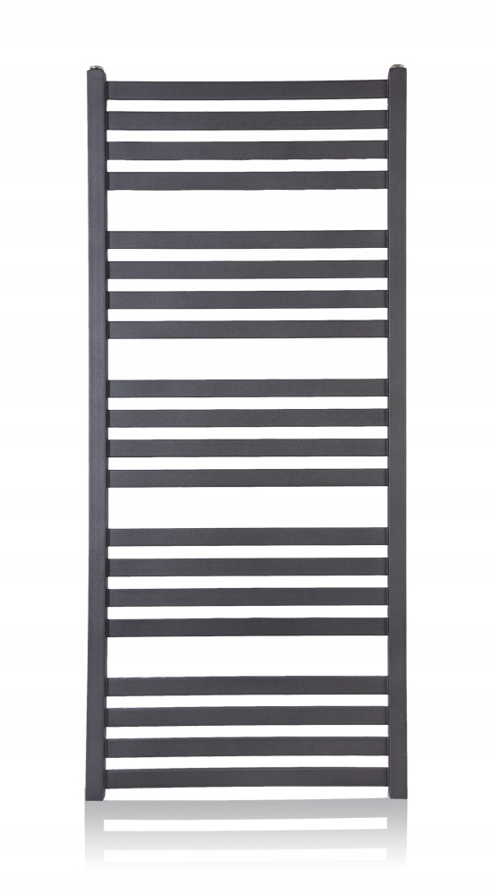 Lava 417 W vodný kúpeľňový radiátor 430 x 950 mm čierny, sivý