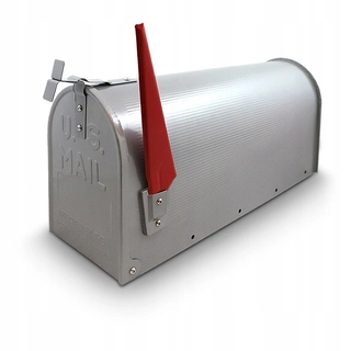 Poštová schránka - American Silver Posttal List Box