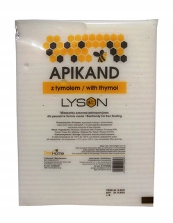 APIKAND S TYMOLÉMOVÝM fondánom 20kg CAKE pre VČELY