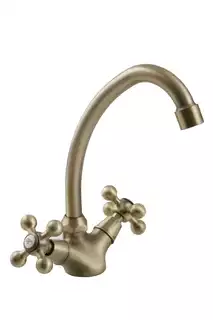 Kuchynská batéria- Kitchen batérie Retro Brass Antique Bronze
