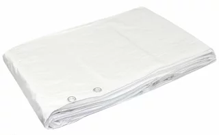 Krycia plachta - Biela plachta 6x12 Biela plachta 12x6m (90g / m2)