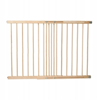 Zábrana na schody - Ochranná brána pre schody do dverí 72-122 cm výška 68 cm