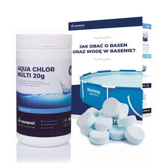 Bazénová chémia - Chlórové tablety Aquapool 1 kg