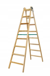 Rebrík - Drevené rebríky Branga Premium 2x8 úrovne 240c