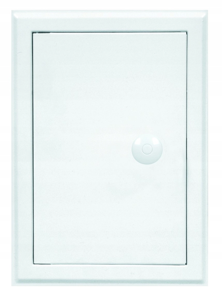 Revízne dvierka - Revízne dvere smaltované biele 40x70 gombík