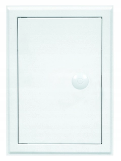 Revízne dvierka - Dvere revízny smaltované biela 50x60 gombíka