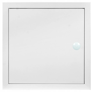 Revízne dvierka - Audit dvere smaltovaný biely 60x70 gombík