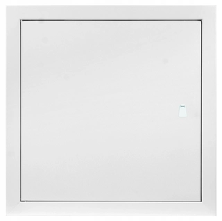 Revízne dvierka - Audit dvere smaltované biela 70x90 rukoväť