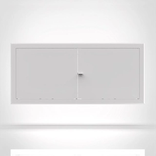 Revízne dvierka - Inspision Dvere Metal Biela 120x50 silná