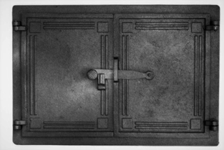 Liatinové dvere do rúry 48x32,5cm