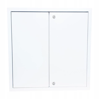 Revízne dvierka - Dvojkrídlové dvere inšpekcia 60x80 biela