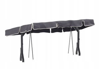 Záhradná hojdačka - Strešná strecha na záhradnej hojdačke Bench 112x166