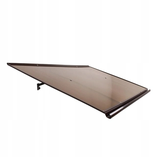 Strieška nad dvere - Pogle VoGE lasklý lak A 160x90 cm - bronz