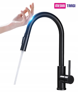 Kuchynská batéria- Dotykový kuchynský faucet výsuvný faucet 360 °