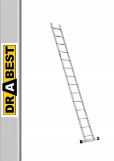 Rebrík - Hliníkový rebrík 1x14 Pro Drabest+Hook