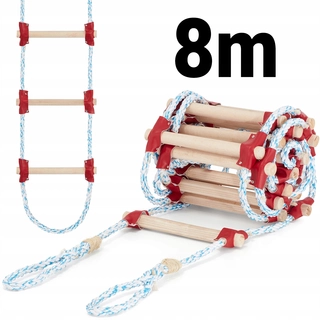 Rebrík - Rebrík lana pre certifikovanú strechu 8 m