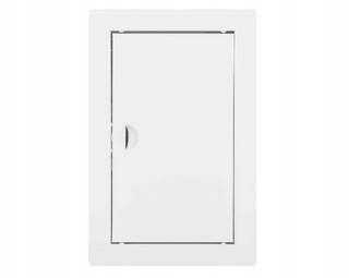 Revízne dvierka - Vzdialené kovové dvere 30x60 biela západka