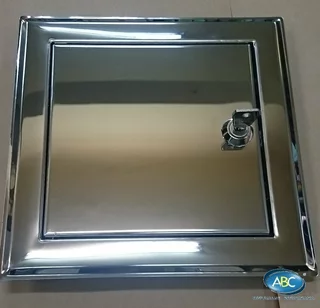 Revízne dvierka - Nerez inšpekčná dvere 20x30 zips