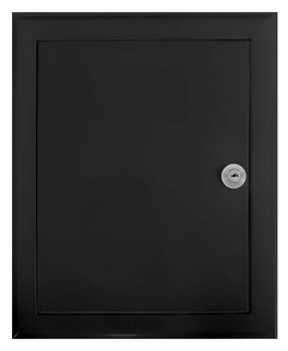 Revízne dvierka - Dvere revízny 15x20 black metal lock