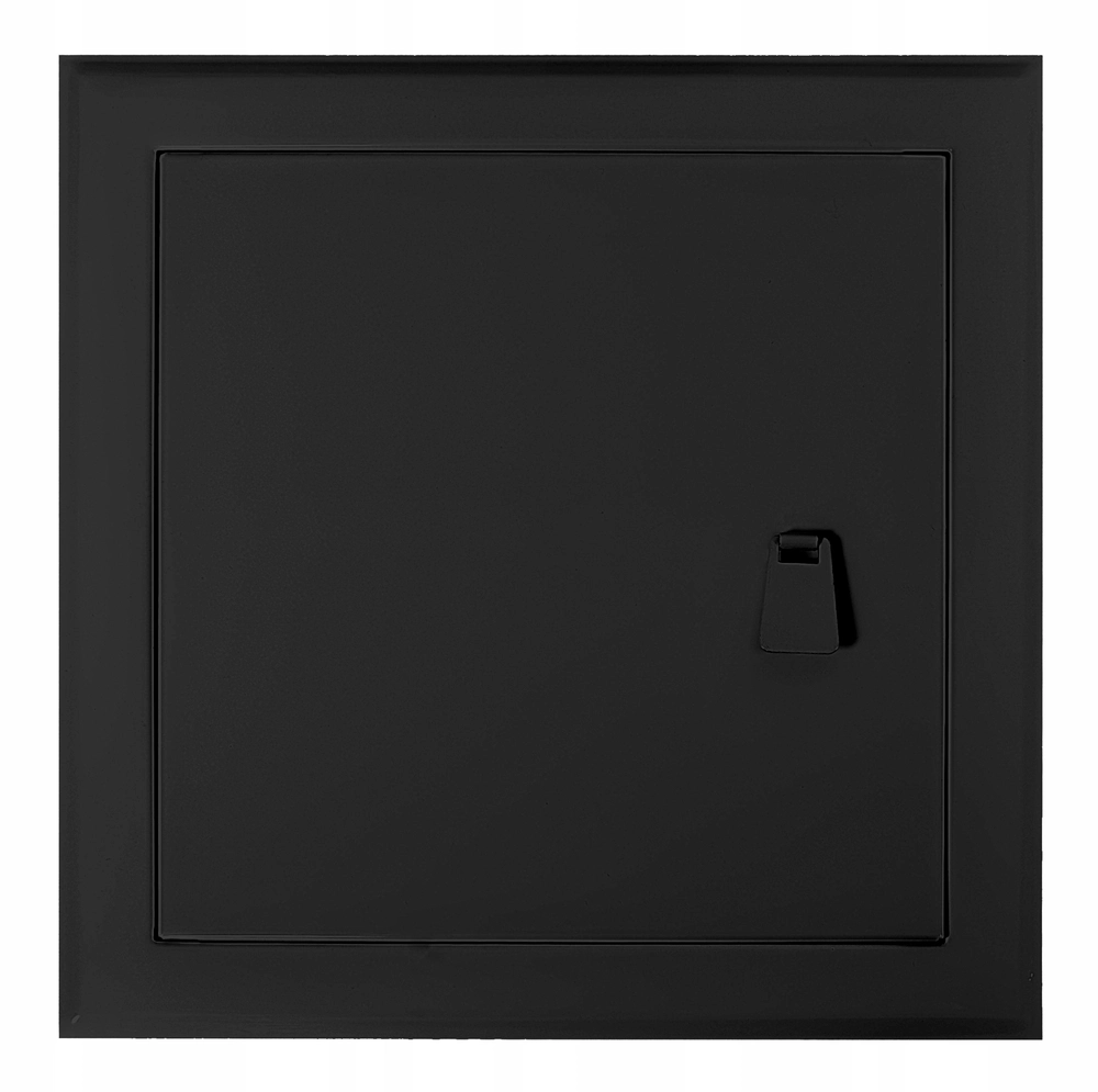 Revízne dvierka - Dvere revízny 20x20 black metal handle