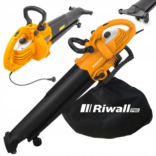 Vysávač lístia - Elektrický fúkač Riwall 5 kg