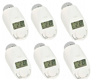 Hlavica, ventíl - Elektronické termostatické hlavice EQ-3 N x 6ks