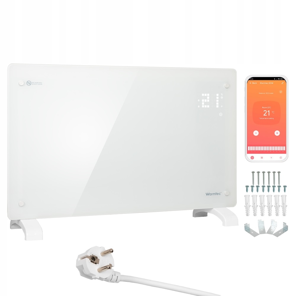 Biely konvektor Warmtec 2000 W