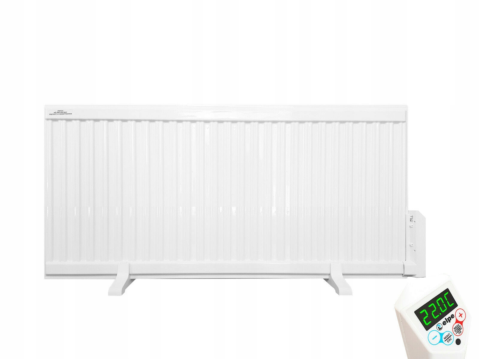 Elpe 1800 W biely olejový radiátor