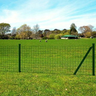 Pletivo, oplotenie - Euro plot, oceľ, 10 x 1,5 m, zelený