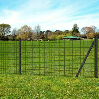Pletivo, oplotenie - Euro plot, oceľ, 25 x 0,8 m, šedá
