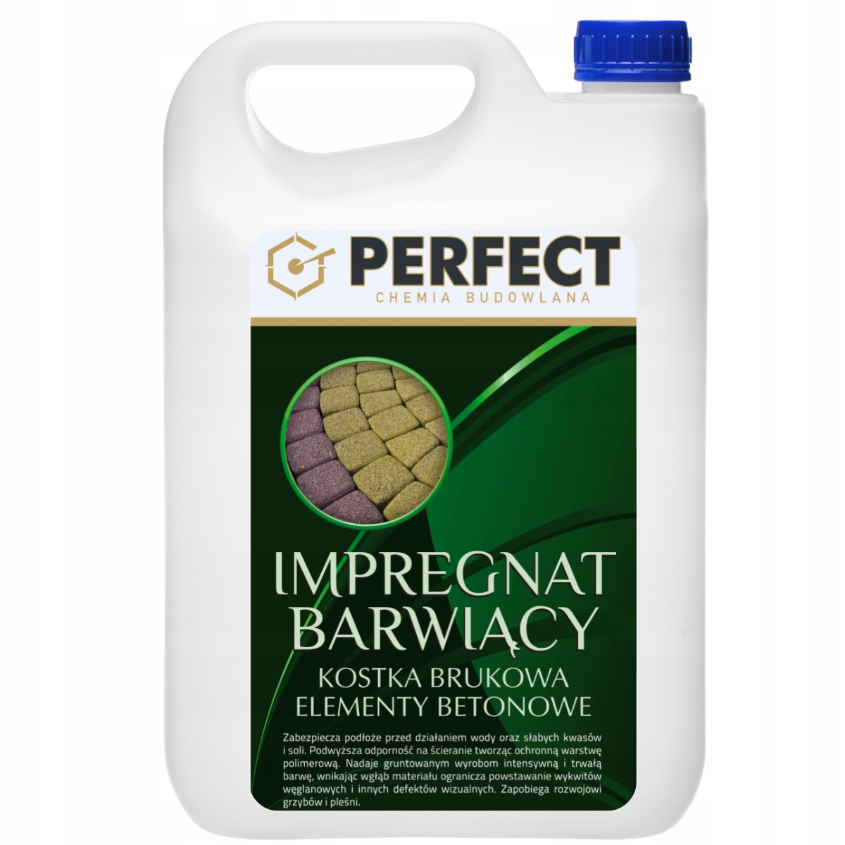 Farebná impregnácia na dlažbu Perfect Chemistry, 20 l