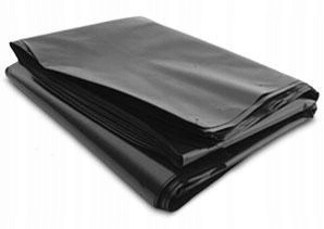 Krycia plachta - Stavebná fólia Plachta Čierna plachta 6x10 100g