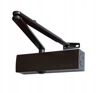 Zatvárač dverí - Geze Ts 2000 VBC Self -Closer s ramenom, čierna