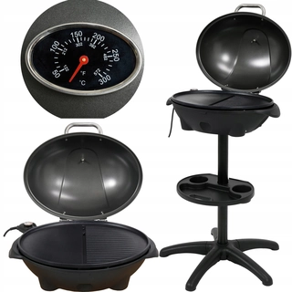 Elektrický gril - ELEKTRICKÝ GRIL 2000-2400W STOLNÁ ZÁHRADNÁ KOLO
