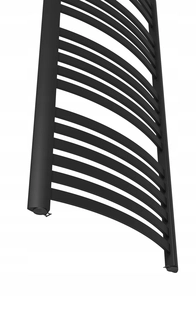 Kúpeľňový radiátor BOSS 1500x570 820 W ČIERNY MAT