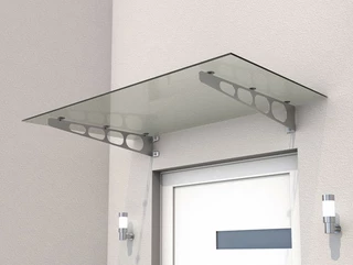 Strieška nad dvere - Gutta Lt Glass 140 strecha nad laminovanými dverami