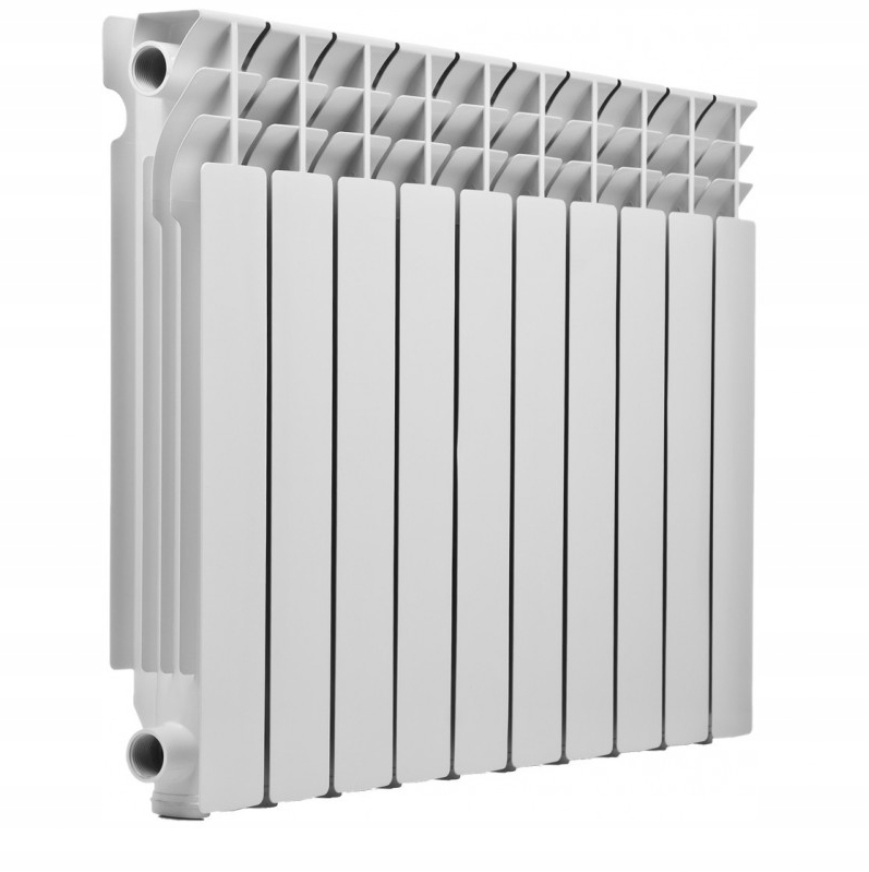 KFA 744 W biely hliníkový radiátor 40 x 578 x 95 mm - bočné pripojenie